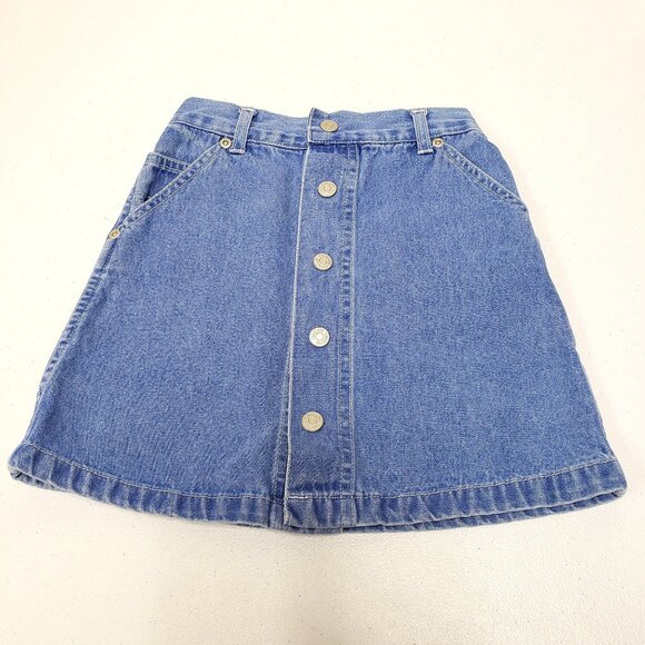 Cherokee Other - Cherokee Girls Blue Denim Skirt Size 6